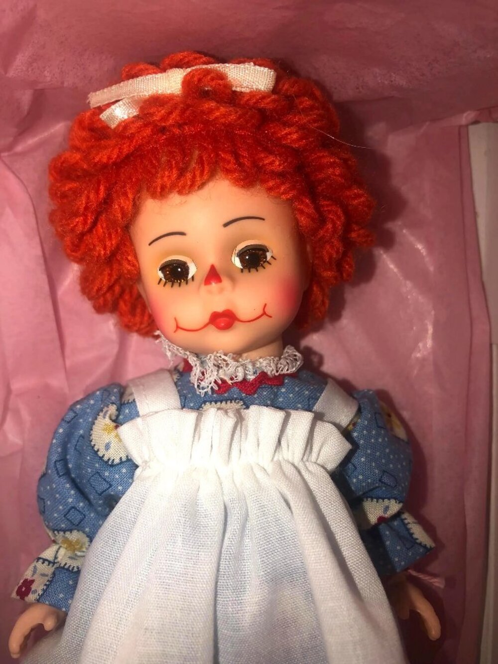 Madame Alexander MOP TOP WENDY - New in Original Box - Mint w/Tag & Cards Stand